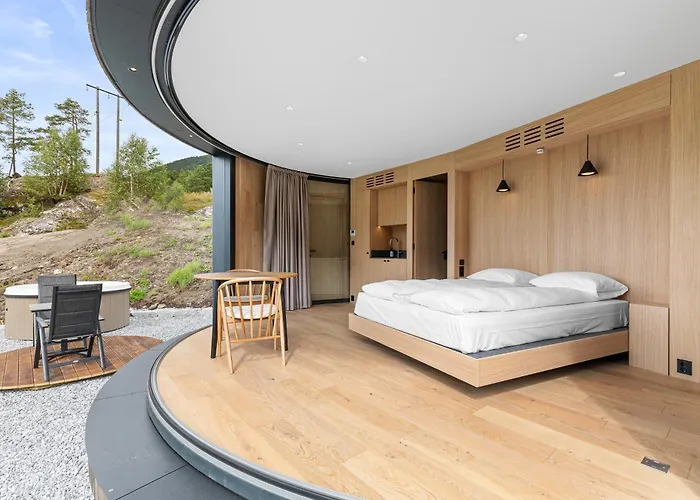 Fjordpanorama- The Panorama View 2 مكان تخييم