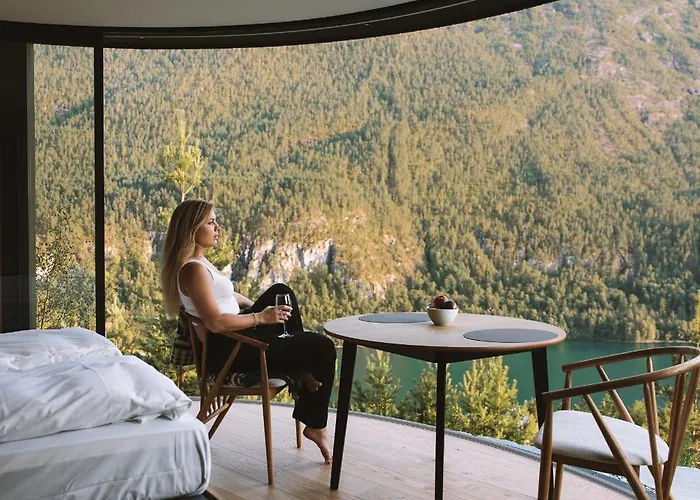 Fjordpanorama- The Panorama View 2 مكان تخييم *